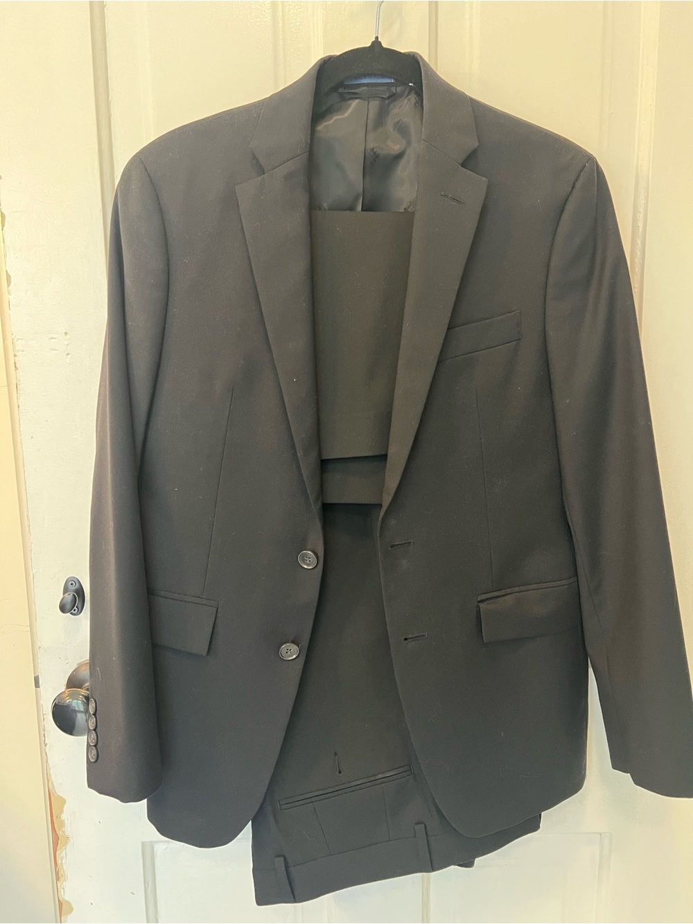 Ryan Seacrest Distinction Black Men's Two-Piece Suit